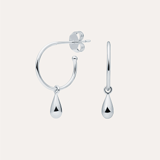 Boucles d'oreilles en argent