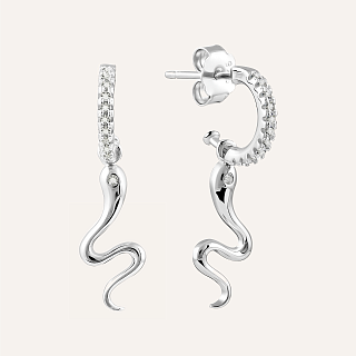 Boucles d'oreilles en argent